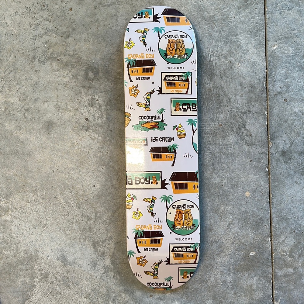 New Cabana Boy Skate Deck